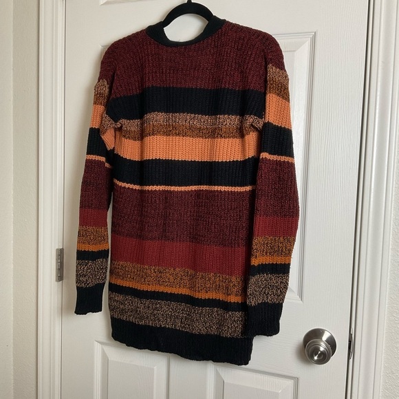 Love by chesley Multicolor Striped Women's Sweater size medium - Picture 6 of 9